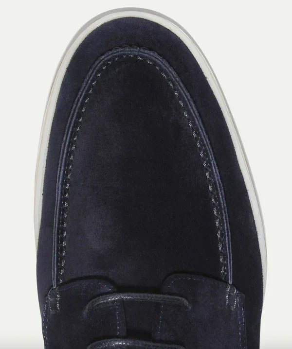 Loafer Herren | Schlupfschuh mit Nahtstruktur und flacher Sohlenform