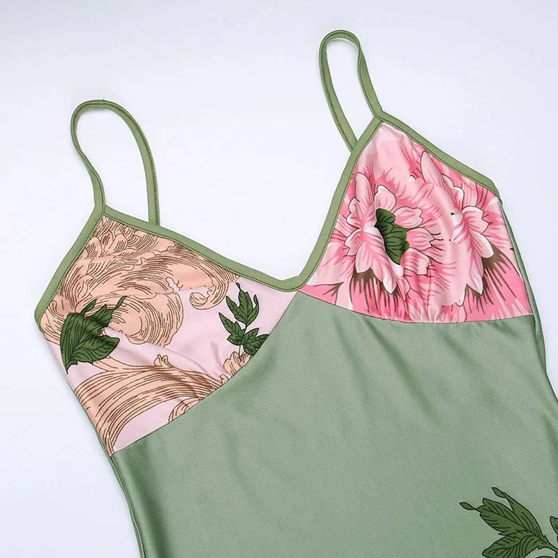 Kleid Damen | Schmale Träger mit langem Schnitt und enger Form