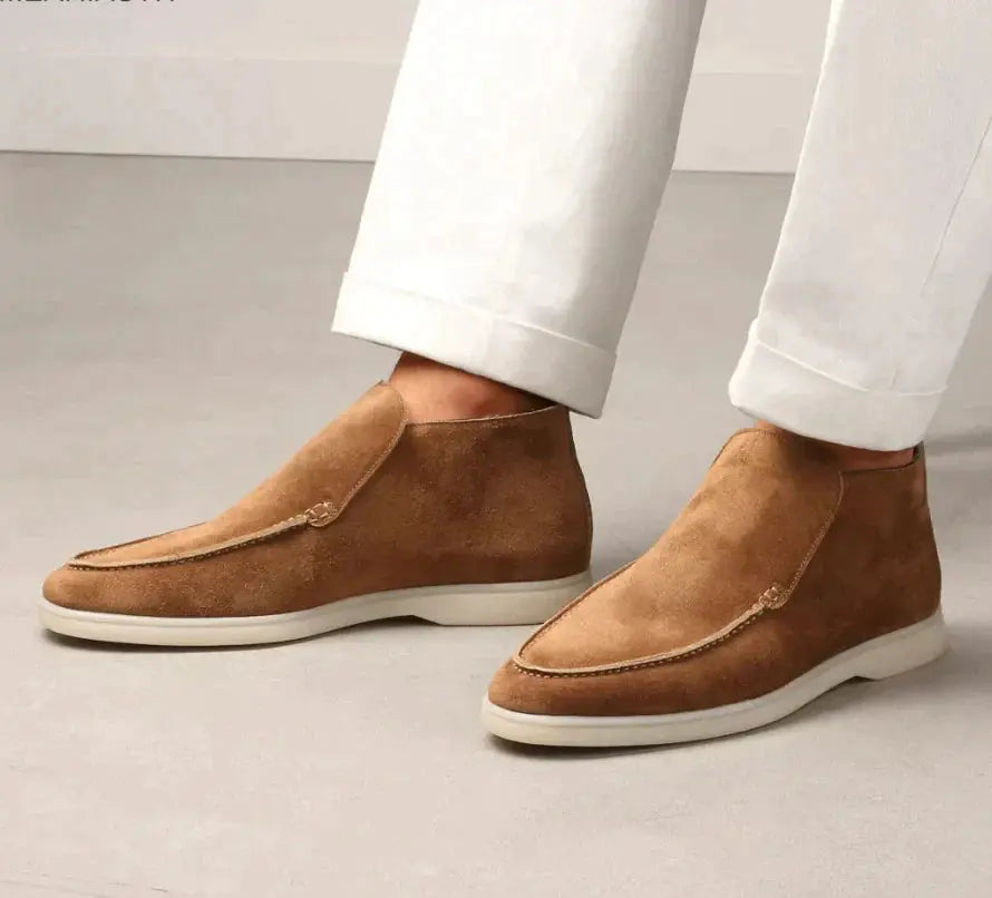 Loafer Herren | Schlupfform mit Frontnaht und flacher Sohle
