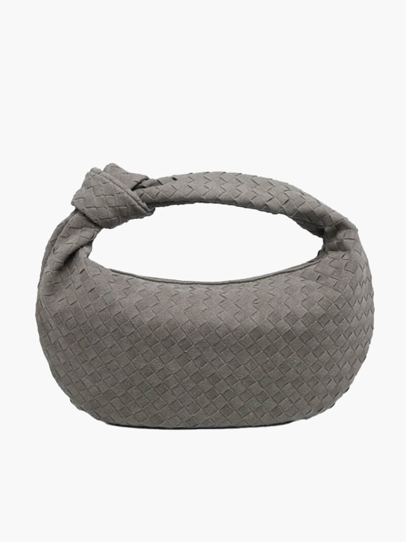 Handtasche Damen | Geflochtene Struktur mit Knotengriff