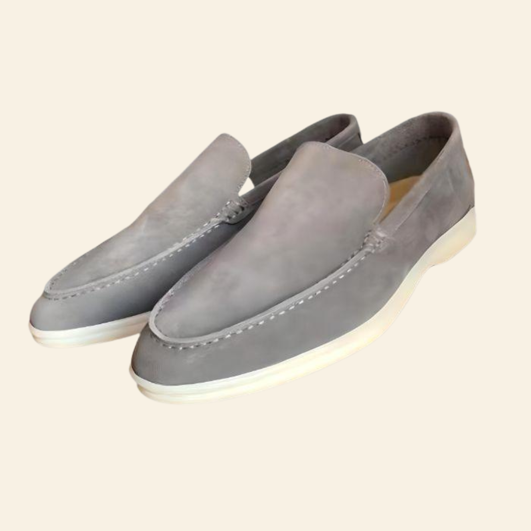 Loafer Herren | Schlupfform mit Vordernaht und flacher Sohlenform