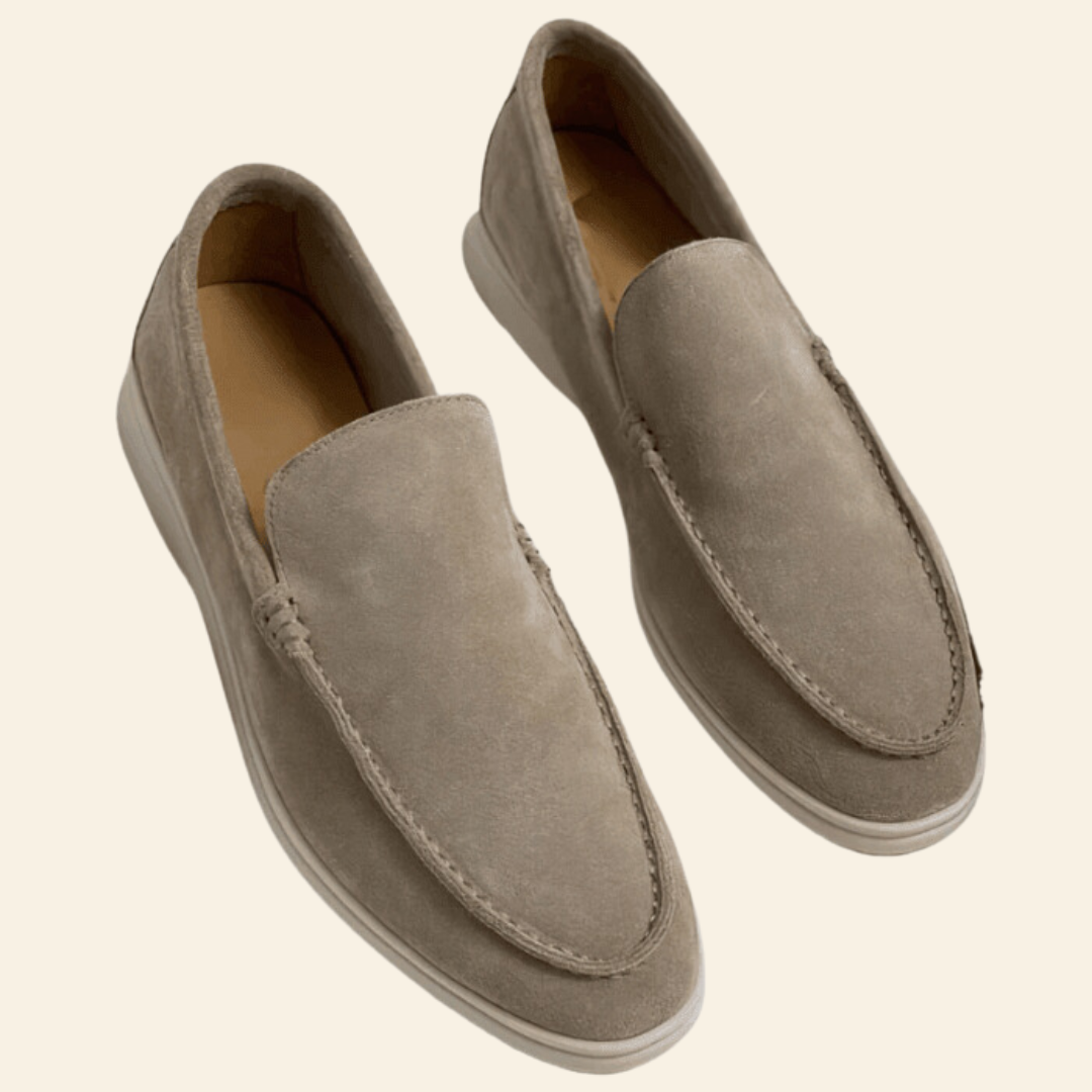 Loafer Herren | Schlupfform mit Vordernaht und flacher Sohlenform