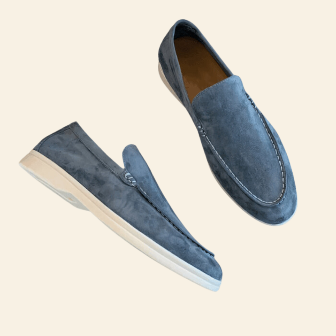 Loafer Herren | Schlupfform mit Vordernaht und flacher Sohlenform