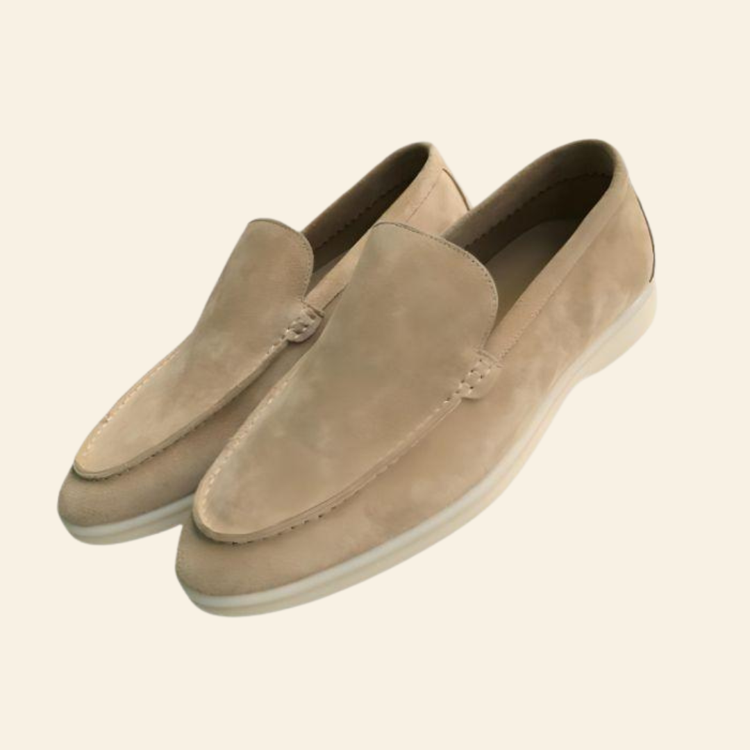 Loafer Herren | Schlupfform mit Vordernaht und flacher Sohlenform