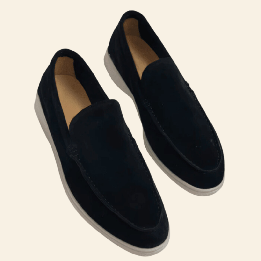 Loafer Herren | Schlupfform mit Vordernaht und flacher Sohlenform