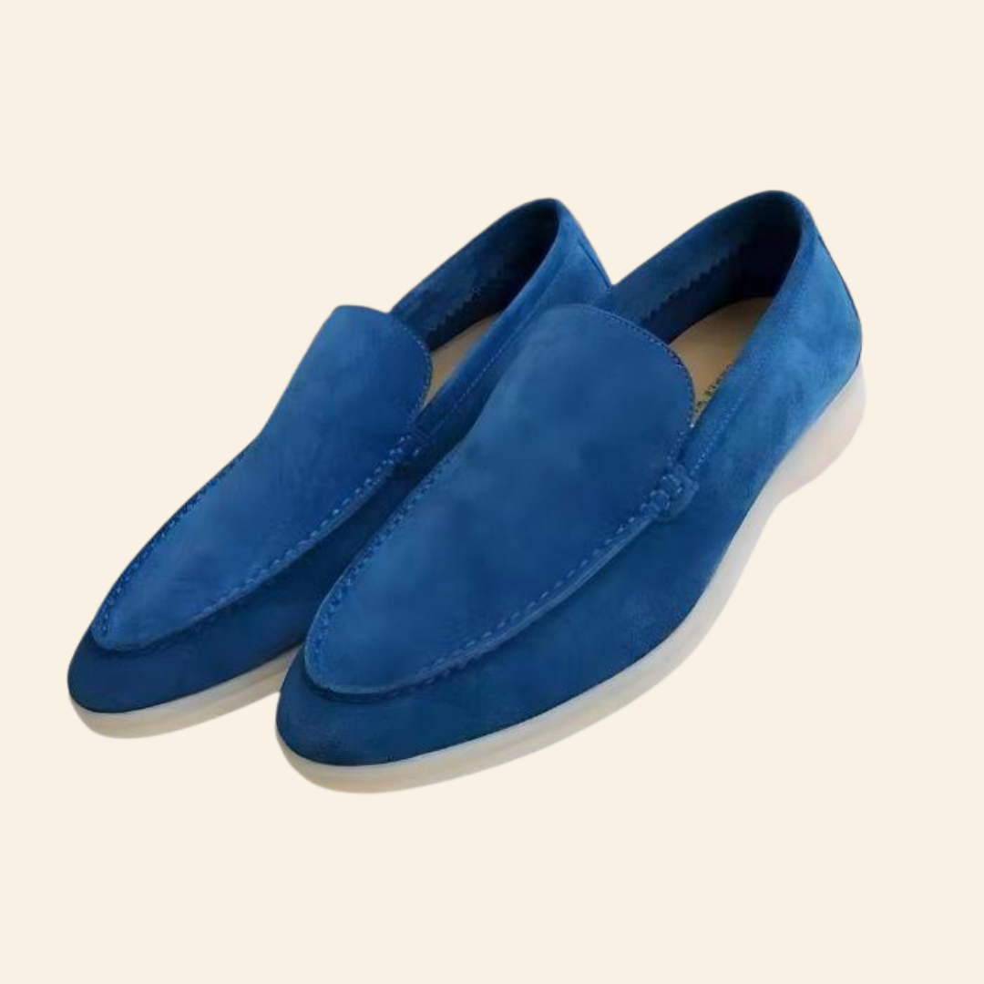 Loafer Herren | Schlupfform mit Vordernaht und flacher Sohlenform
