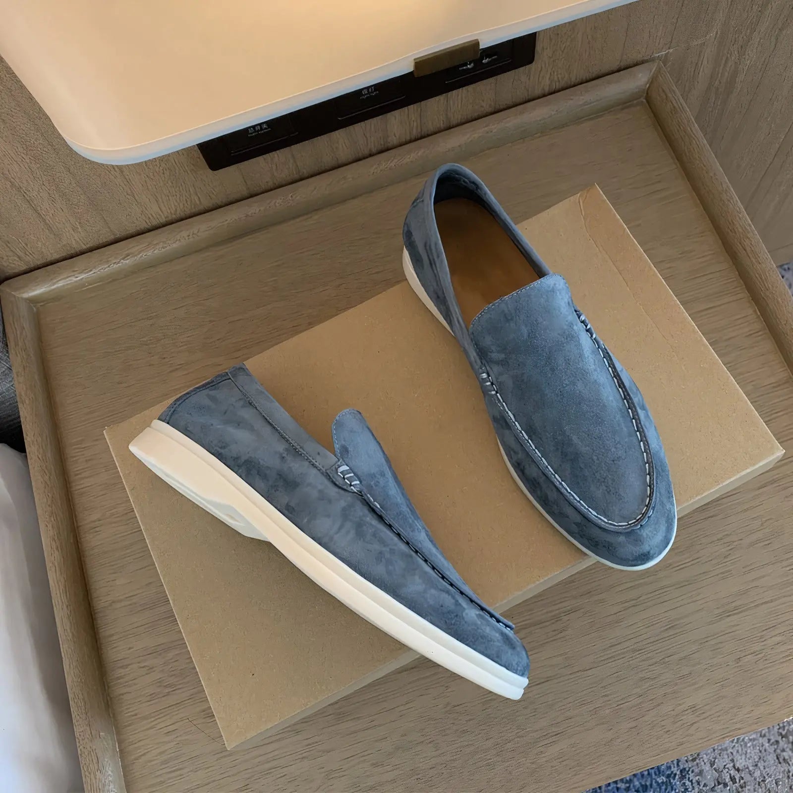 Loafer Herren | Glatte Frontpartie mit schlanker Schlupfform