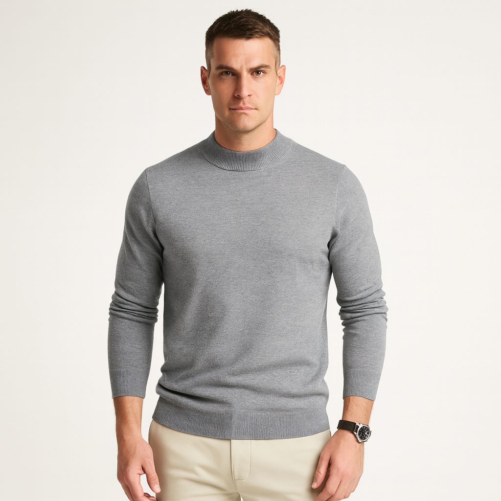 Pullover Herren | Langarm Normalschnitt Gerade Form