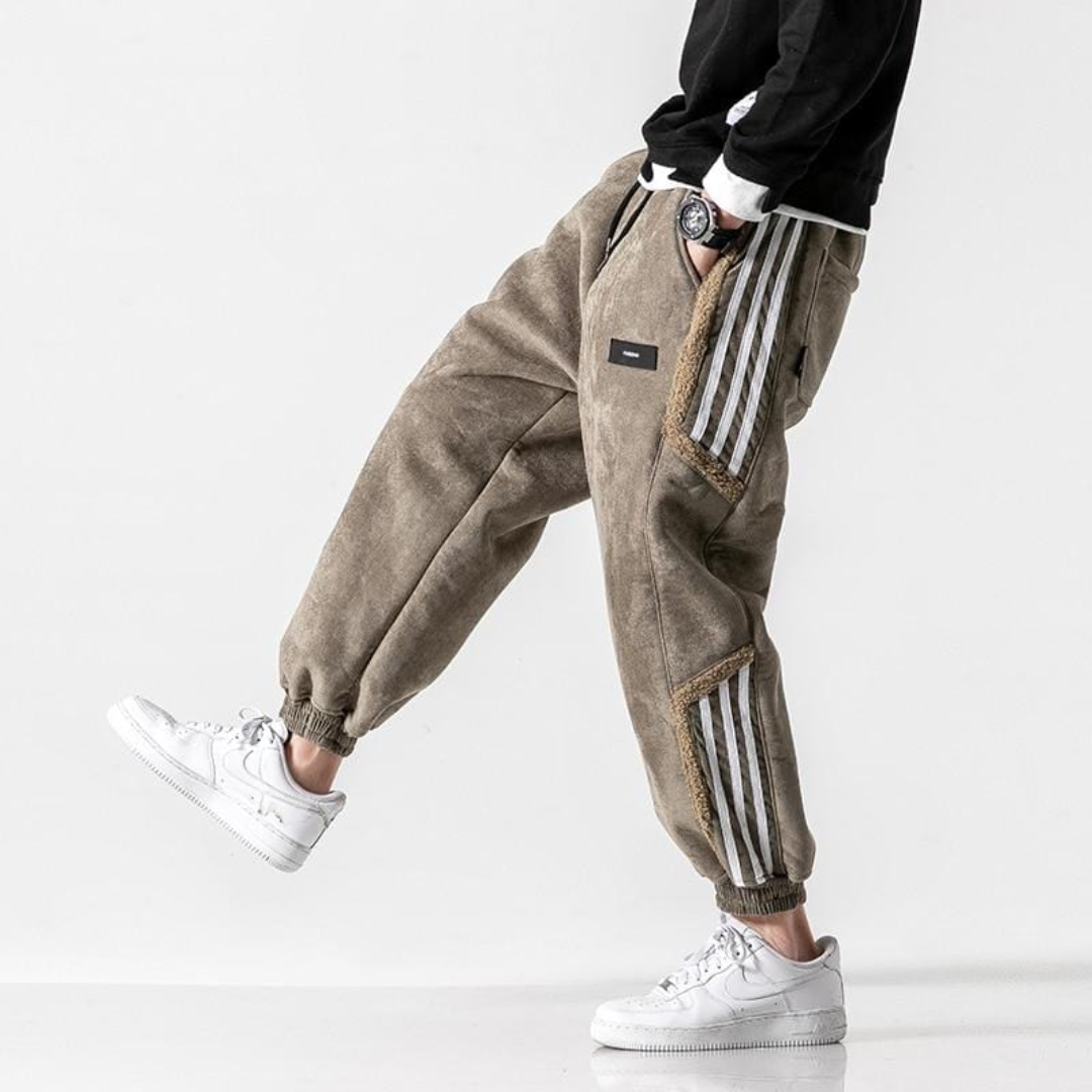 Herren Hose | Joggerform mit elastischem Bund und Beinabschluss