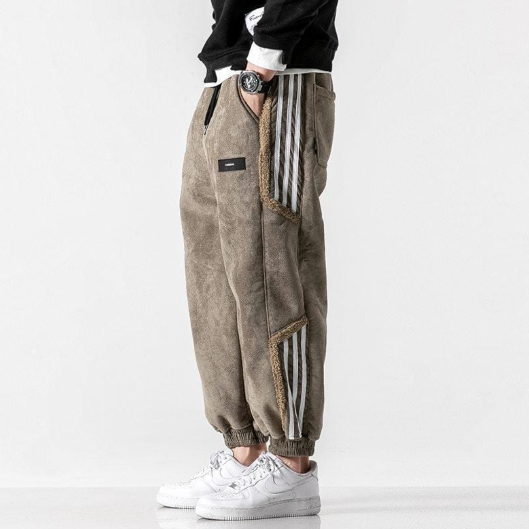 Herren Hose | Joggerform mit elastischem Bund und Beinabschluss