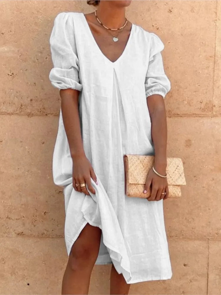 Damen Kleid | A-Linie mit leichtem Schwung