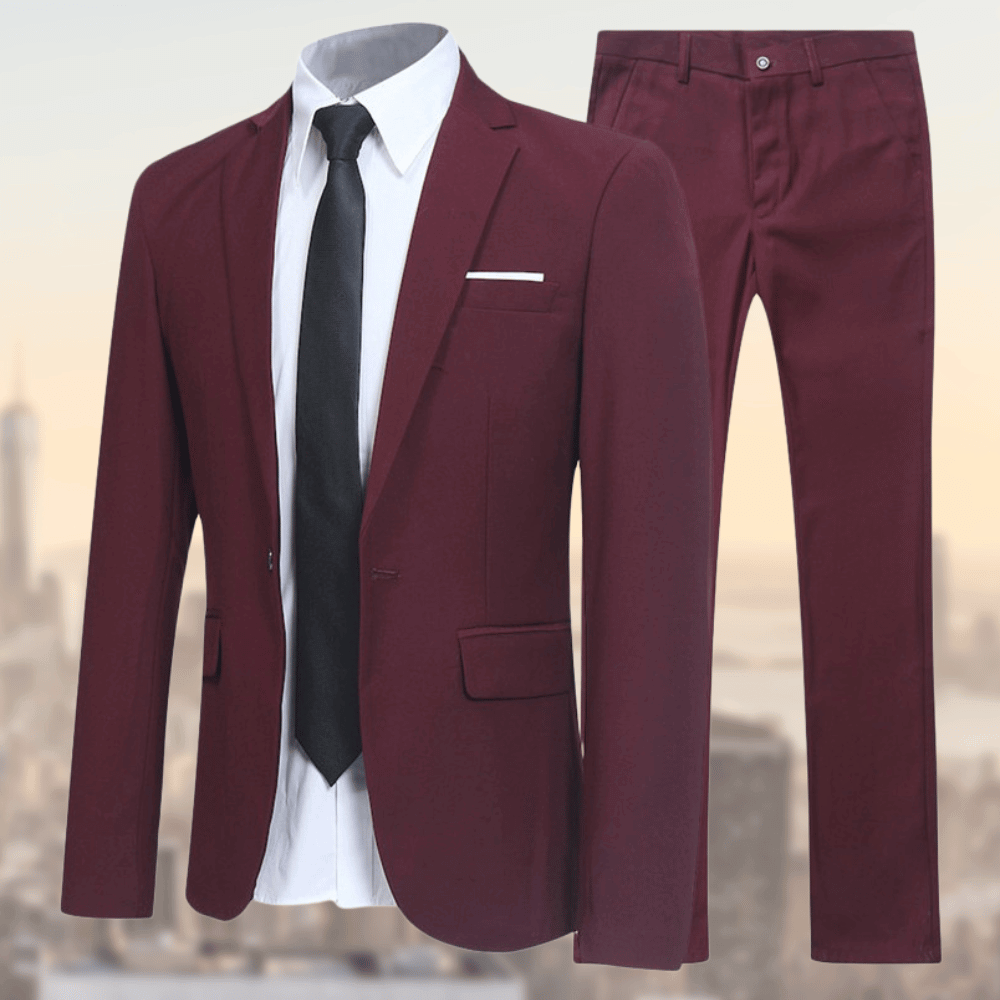 Anzug Herren | Reverssakko mit schmaler Hose