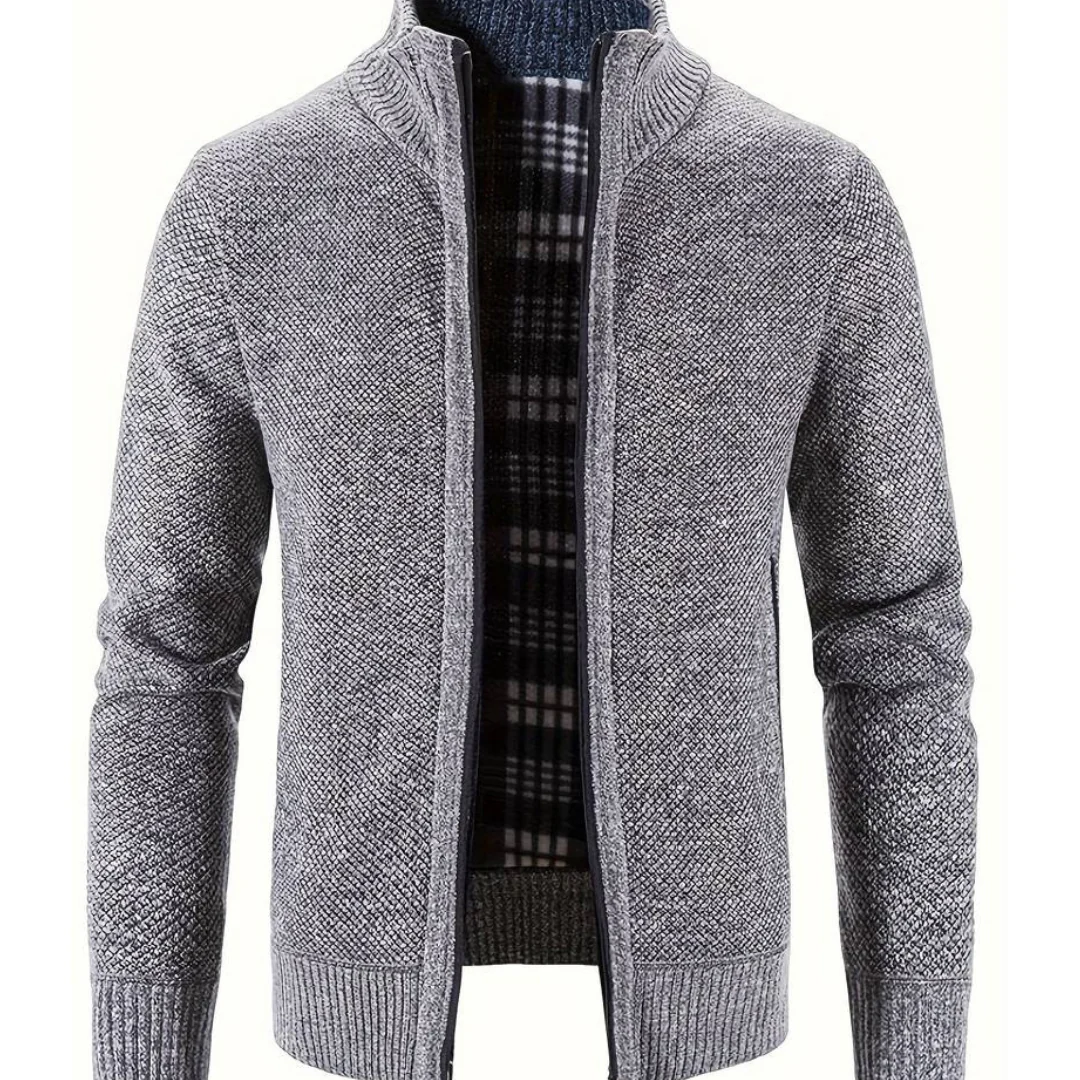 Herren Pullover | strukturierte Vorderpartie mit gerader Form