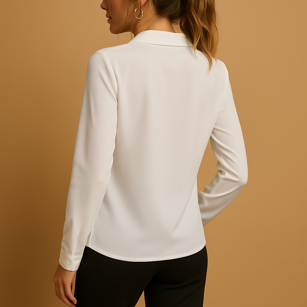 Damen Bluse | schlichte Ausführung mit geradem Schnitt