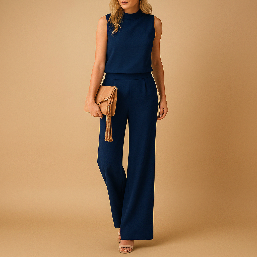 Overall Damen | Rundhals mit weitem Bein