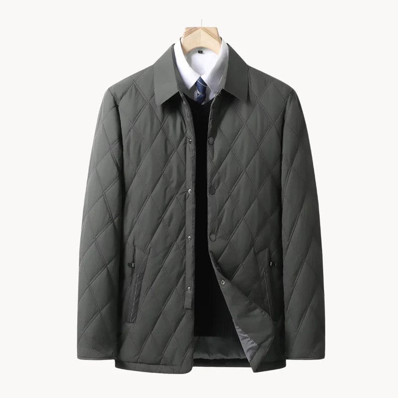 Herren Steppjacke | klassisch strukturierte Winterjacke