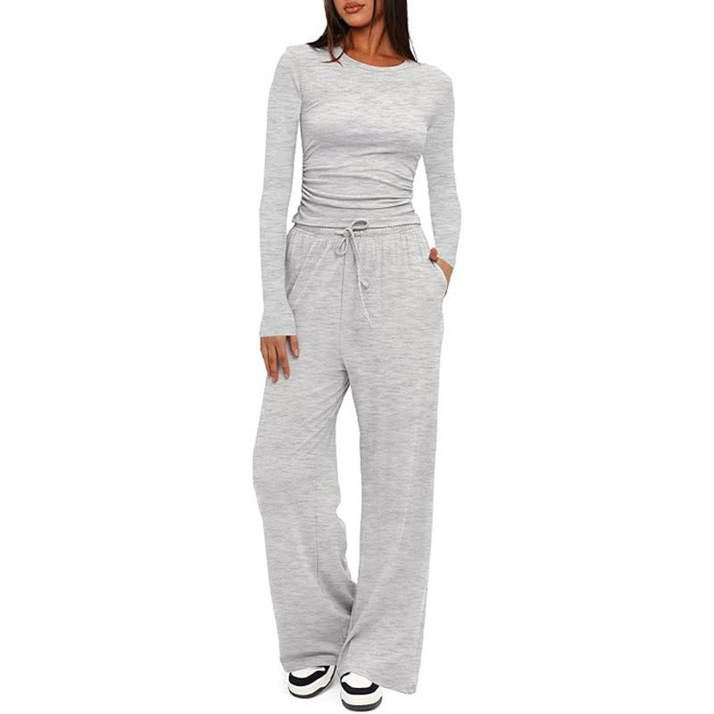 Damen Freizeit-Set | Zweiteiliges Oberteil und Hose