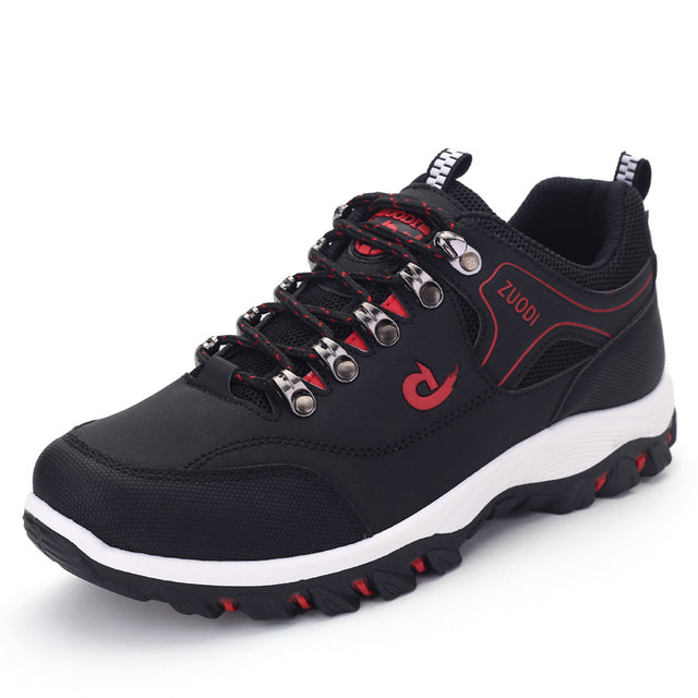 Herren Schuhe | Profilsohle mit Schnürsystem und verstärkter Front