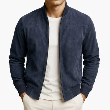 Herren Jacke | Kurzschnitt mit Bündchen und Reißverschluss