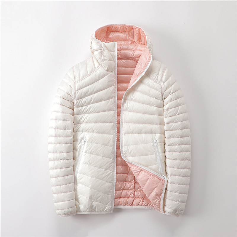 Damen Übergangsjacke | Wendbares Design mit Kapuze