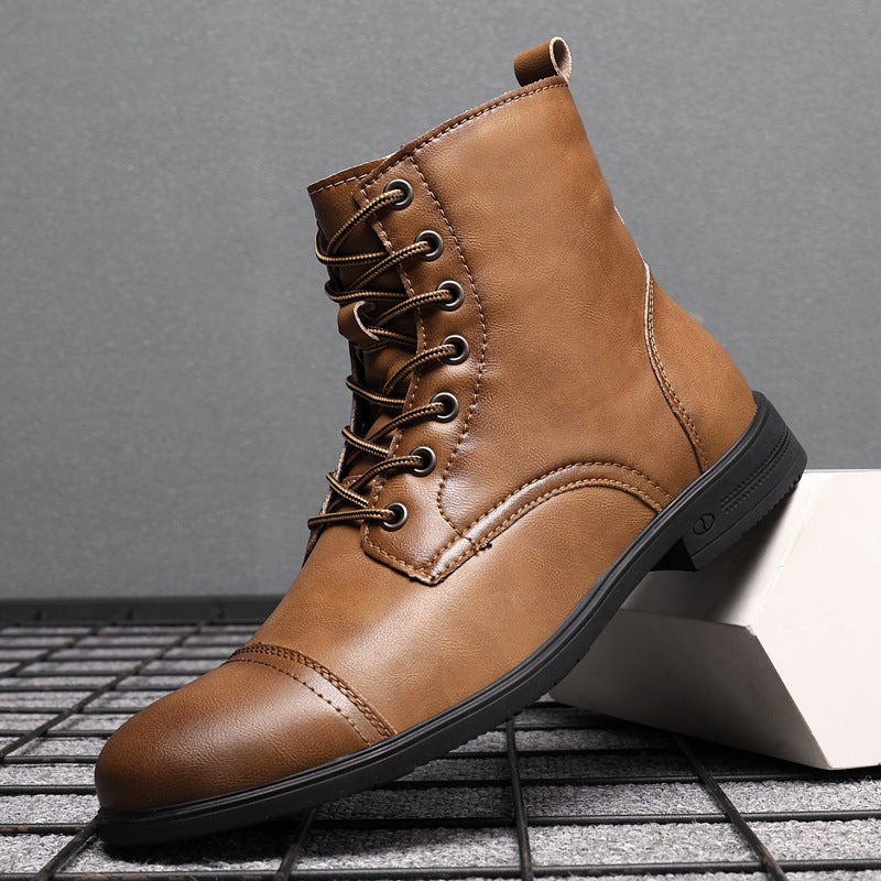 Stiefel Herren | Klassische Form mit Einheitlicher Sohle