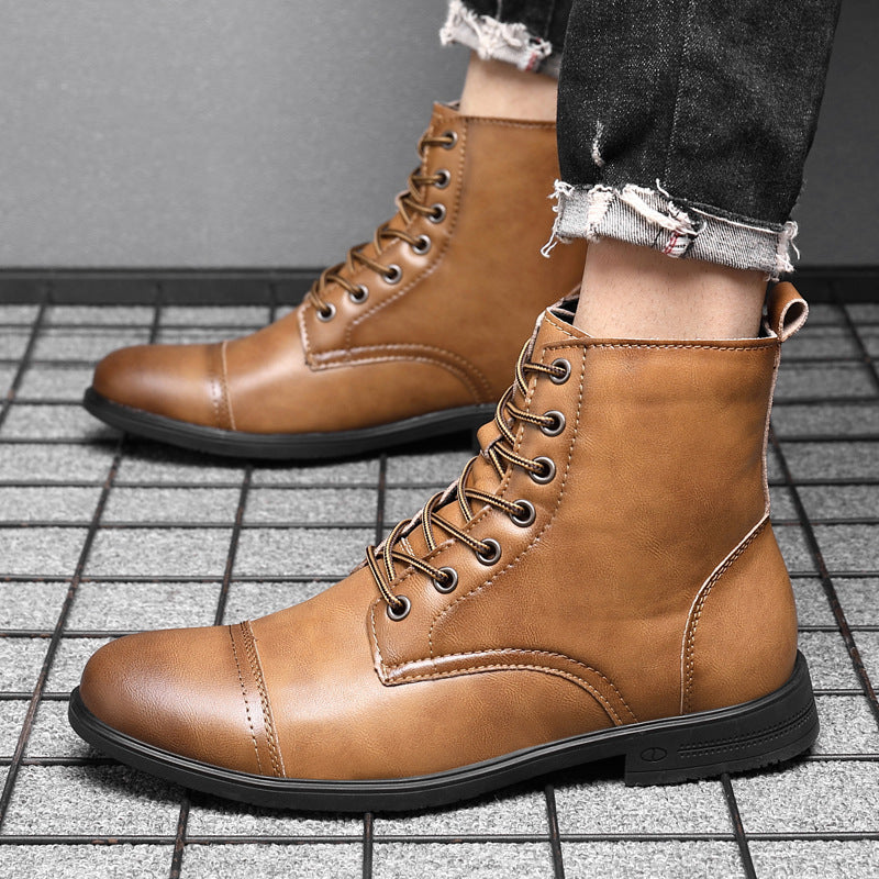 Stiefel Herren | Klassische Form mit Einheitlicher Sohle