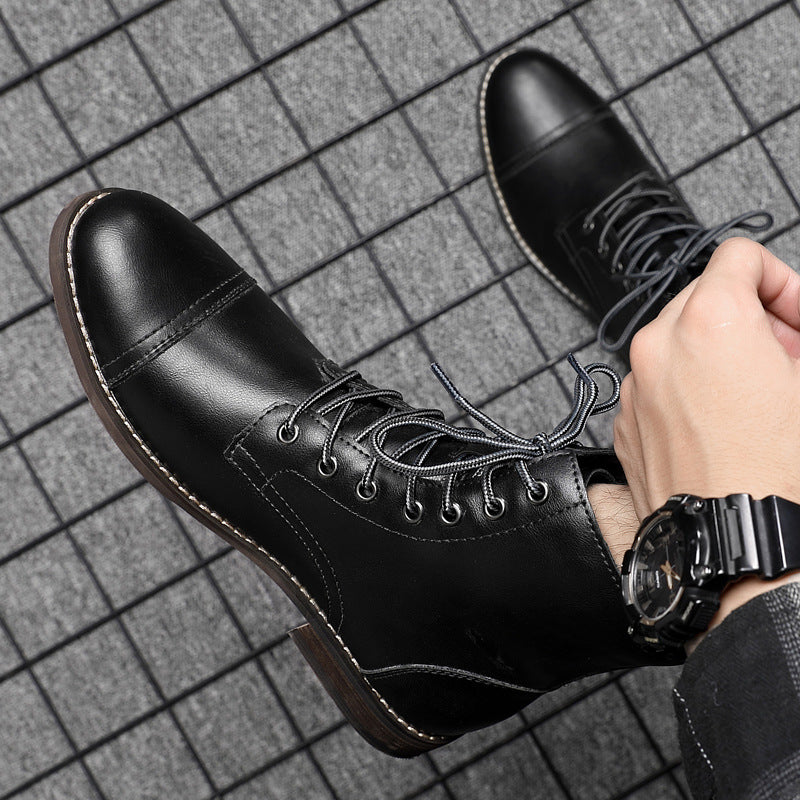 Stiefel Herren | Klassische Form mit Einheitlicher Sohle
