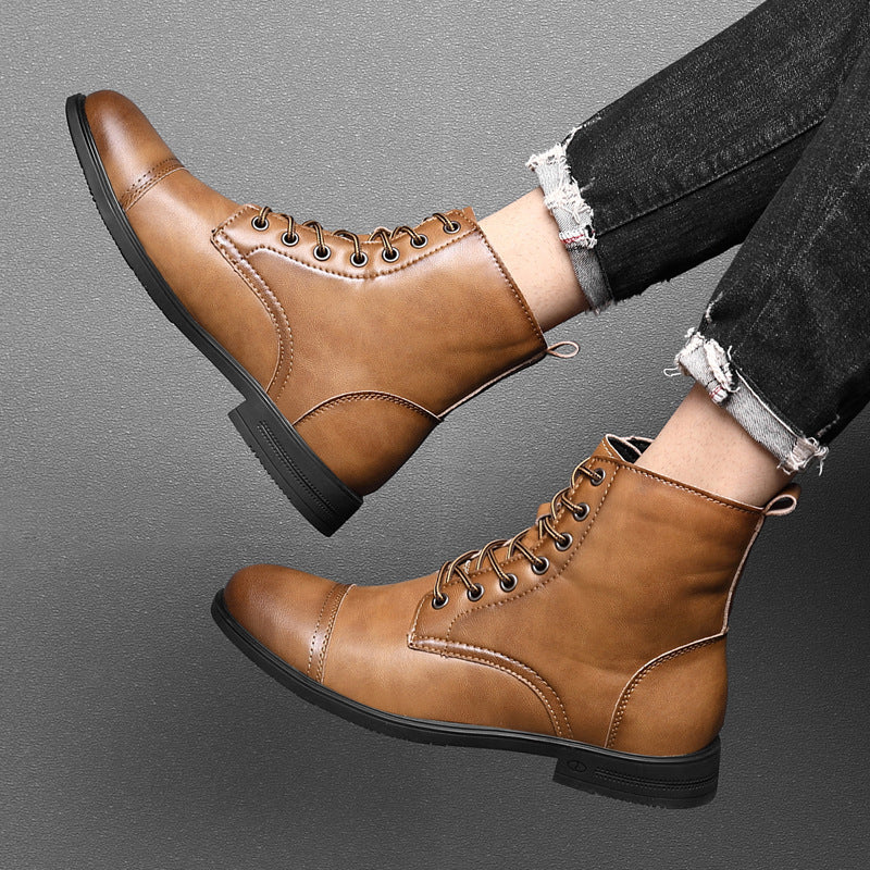 Stiefel Herren | Klassische Form mit Einheitlicher Sohle
