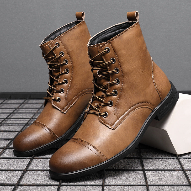 Stiefel Herren | Klassische Form mit Einheitlicher Sohle