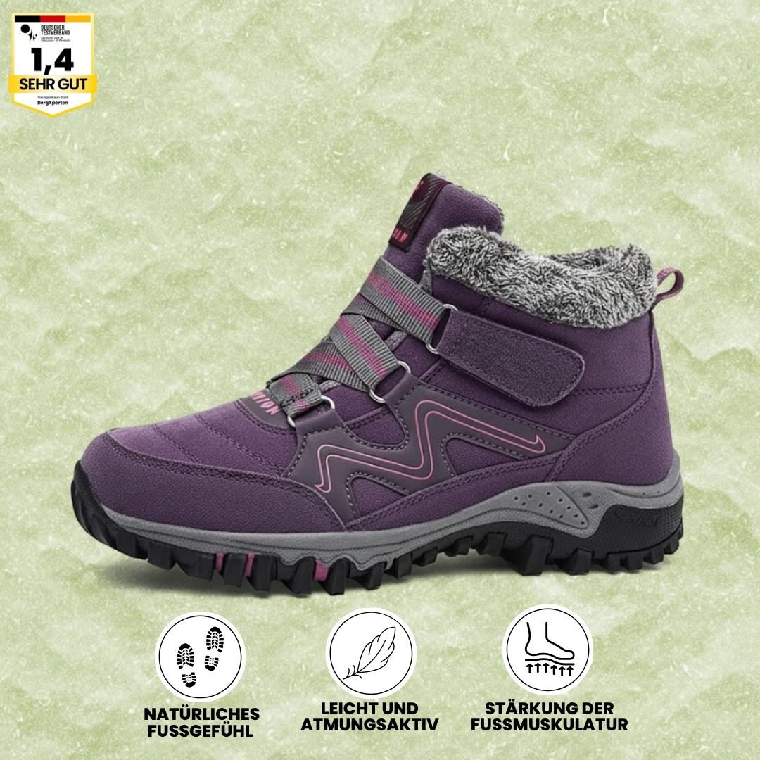 Damen Winterstiefel | knöchelhohe Ausführung mit Profilsohle