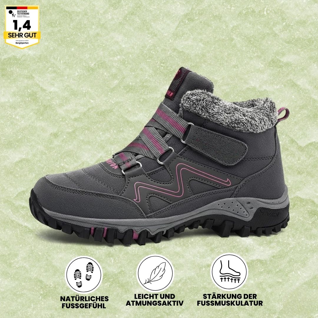 Damen Winterstiefel | knöchelhohe Ausführung mit Profilsohle