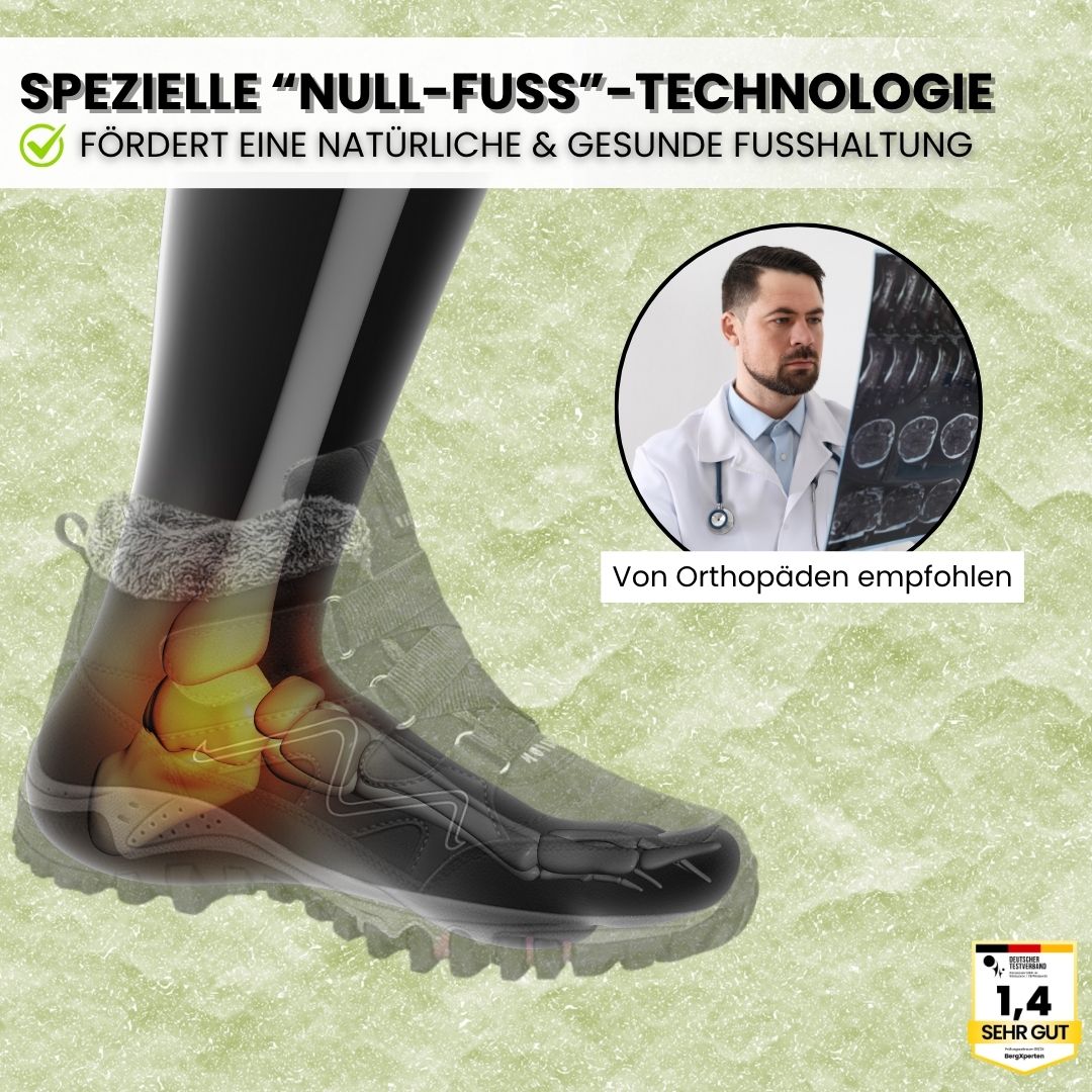 Damen Winterstiefel | knöchelhohe Ausführung mit Profilsohle