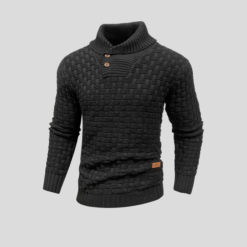 Herren Pullover | langarm Ausführung mit strukturierter Oberfläche