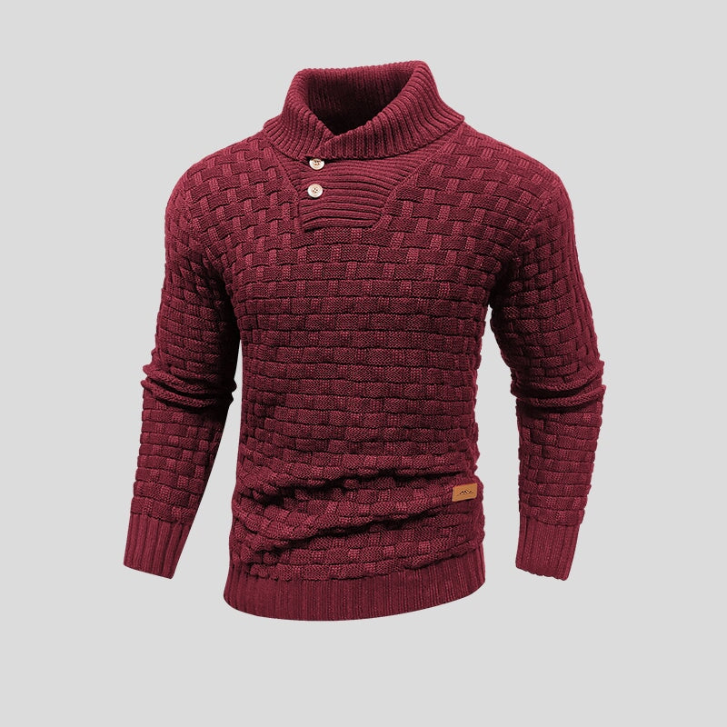 Herren Pullover | langarm Ausführung mit strukturierter Oberfläche