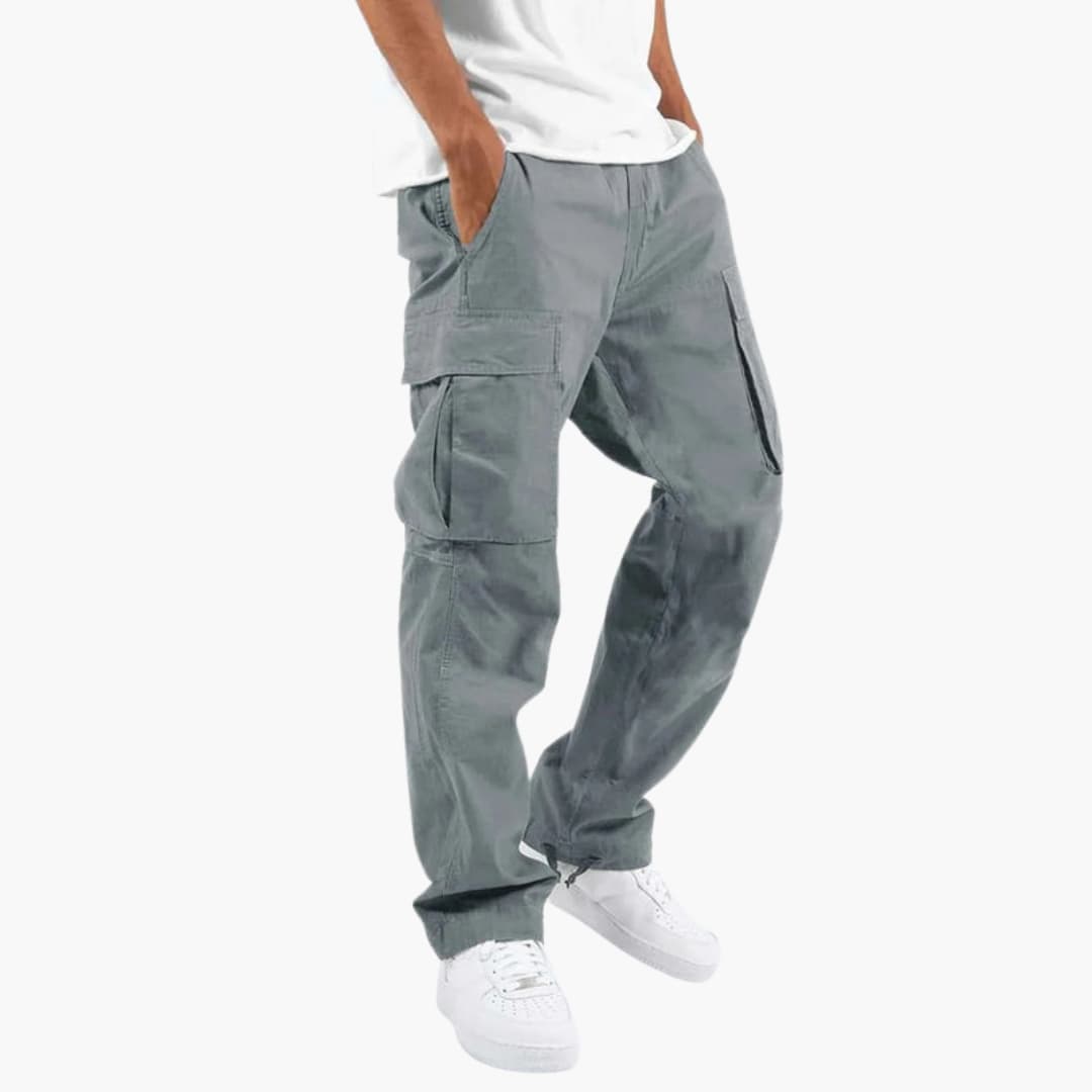 Cargo-Hose Herren | Elastischer Bund mit seitlichen Taschen