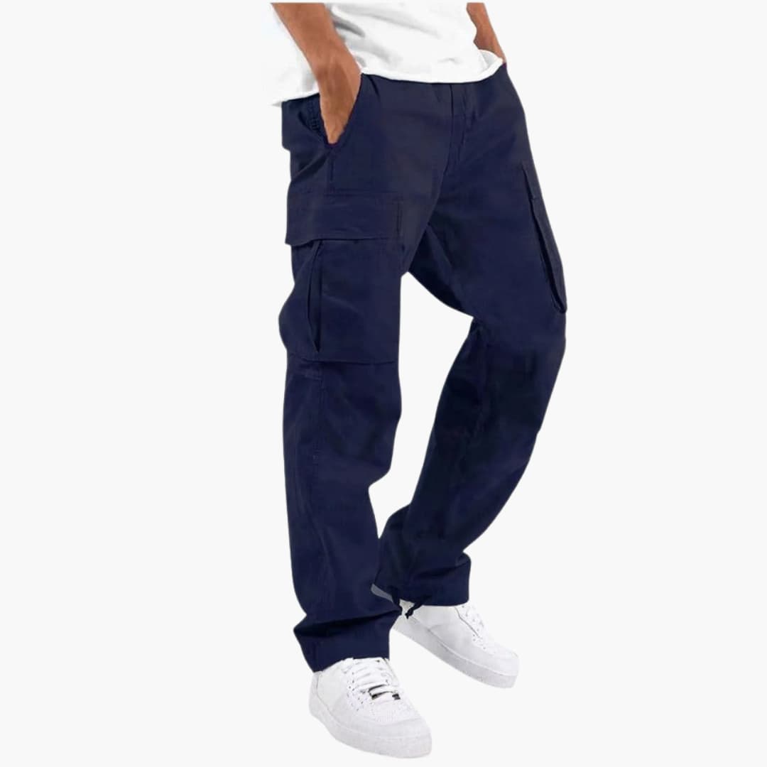 Cargo-Hose Herren | Elastischer Bund mit seitlichen Taschen