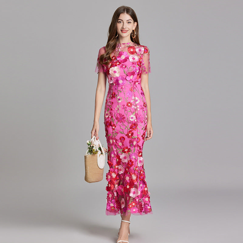 Damenkleid | Ärmellose Maxi-Ausführung