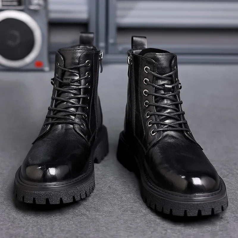 Herren Outdoor Stiefel | Robuste Laufsohle mit Knöchelrand