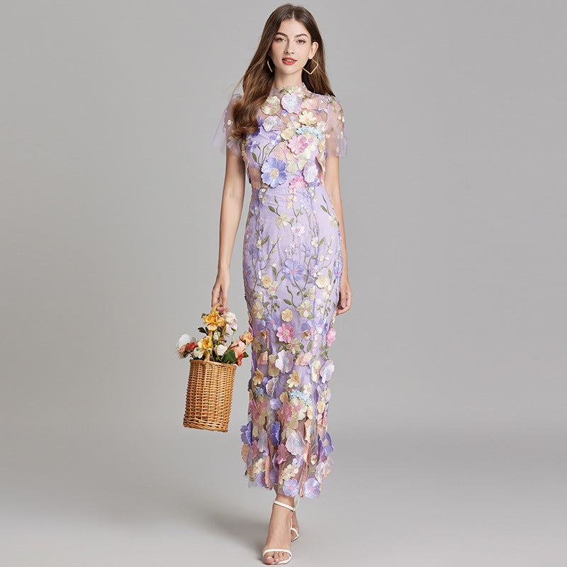 Damenkleid | Ärmellose Maxi-Ausführung