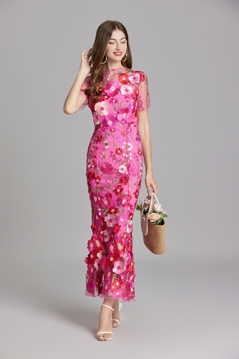 Damenkleid | Ärmellose Maxi-Ausführung