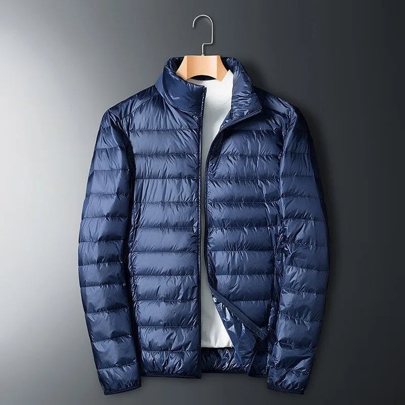 Herren Jacke | Stehkragen und durchgehender Reißverschluss