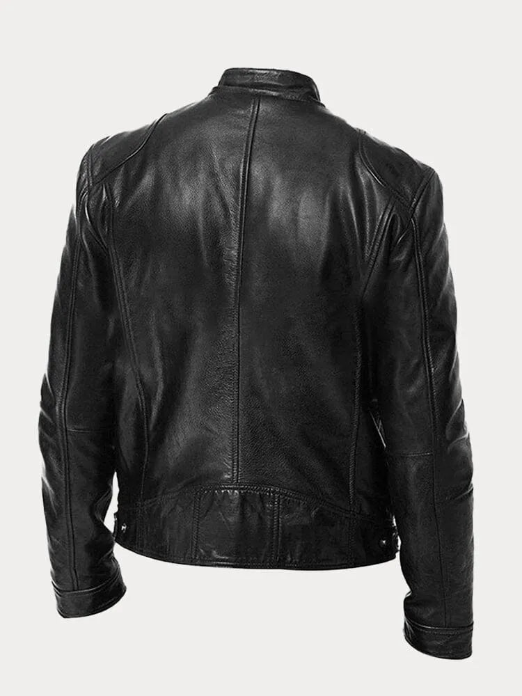 Jacke Herren | Stehkragen mit Reißverschlusstaschen