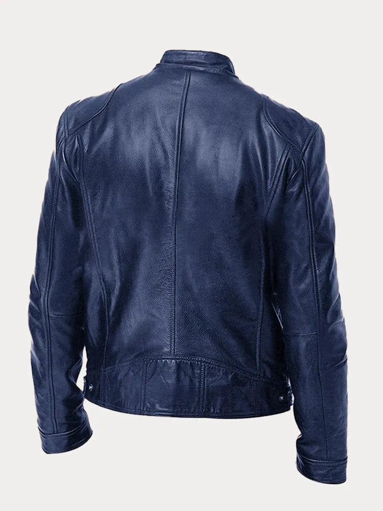 Jacke Herren | Stehkragen mit Reißverschlusstaschen
