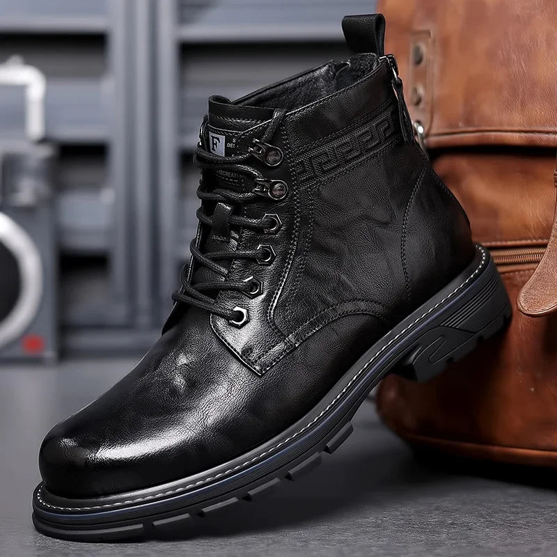 Herren Outdoor Stiefel | Robuste Laufsohle mit Knöchelrand