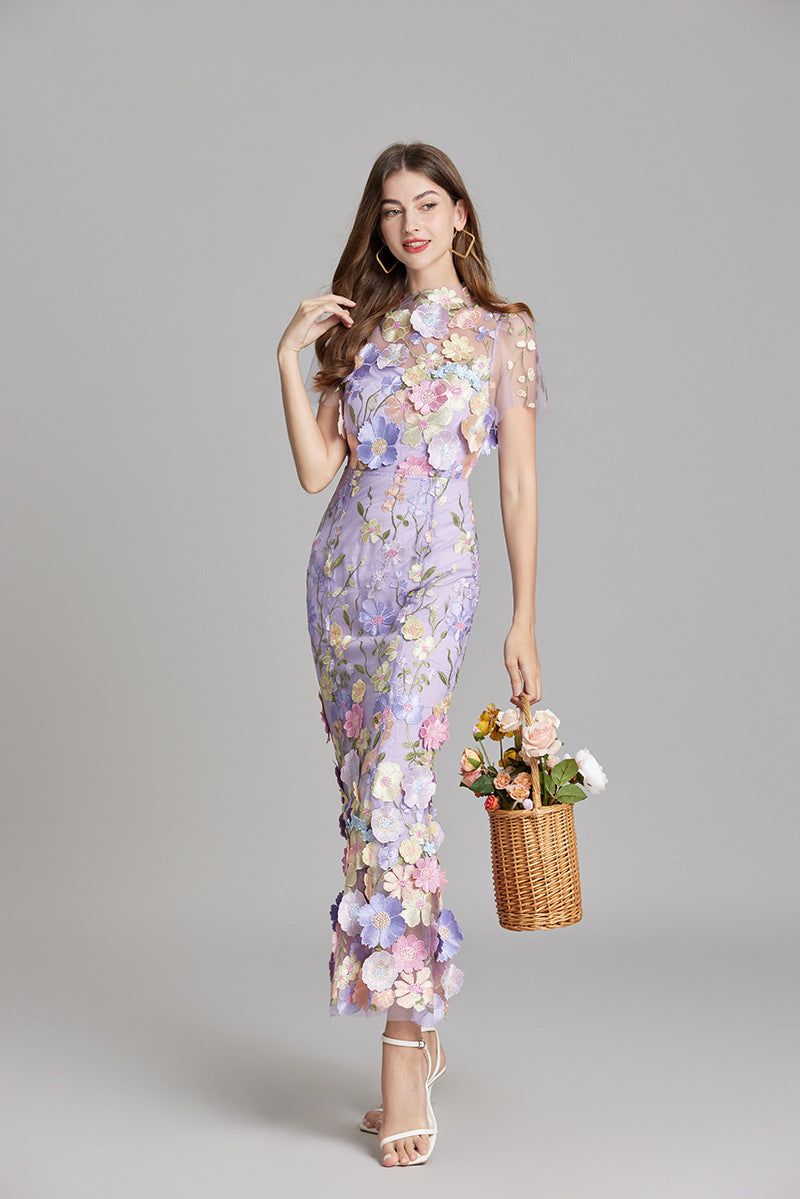 Damenkleid | Ärmellose Maxi-Ausführung