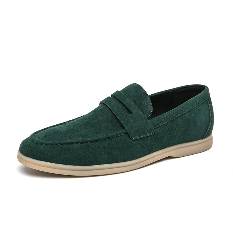 Loafer Herren | Schlupfdesign mit Riemen und umlaufender Naht