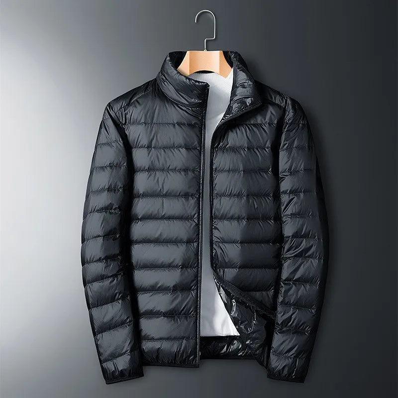 Herren Jacke | Stehkragen und durchgehender Reißverschluss