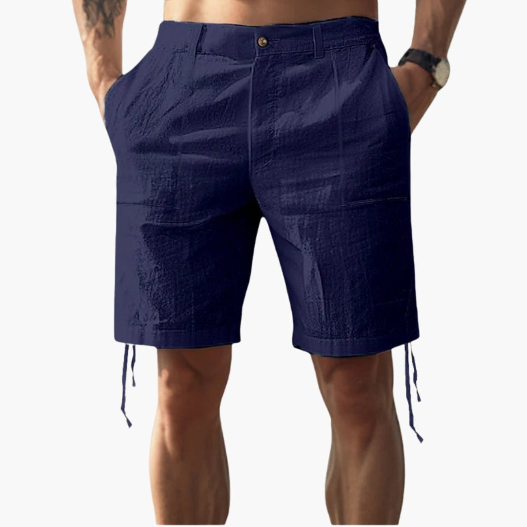 Kurze Hose Herren | Seitentaschen mit geradem Beinverlauf