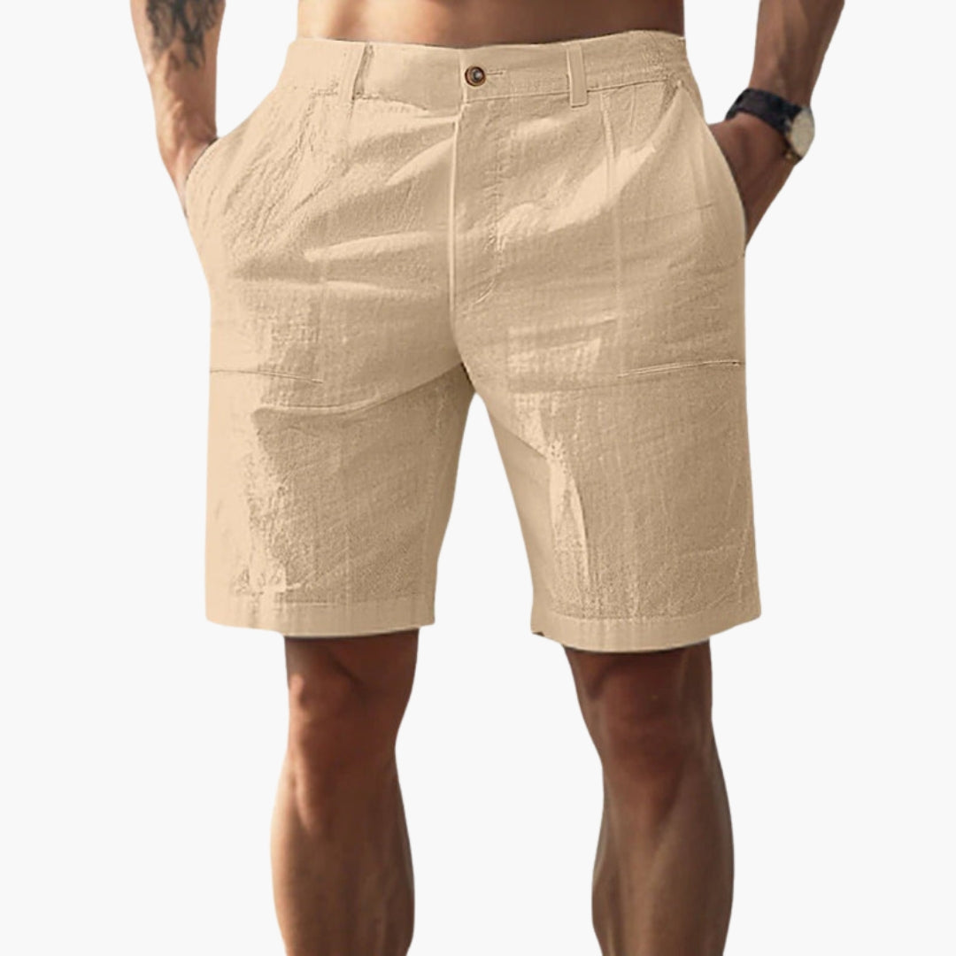 Kurze Hose Herren | Seitentaschen mit geradem Beinverlauf