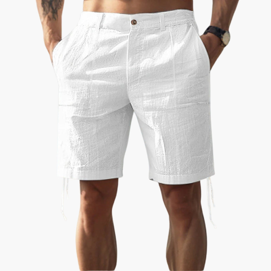 Kurze Hose Herren | Seitentaschen mit geradem Beinverlauf